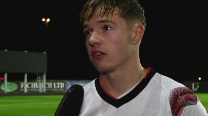 Oxford United (A) Reaction: Liam Thompson