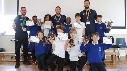 Derby Duo Visit Local School To Celebrate World Book Day