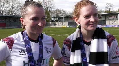 National League Plate Final Reaction: Amy Sims + Emily Joyce